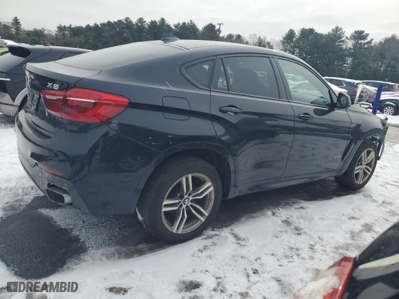 2018 BMW X6 xDrive35i with VIN 5UXKU2C54J0Z62687, listed as a Copart auction lot 44973395 with 73,457 mi miles and Salvage Title. Bid and sale history available at carsss.com. Image 3.