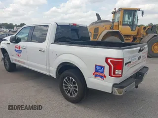 2017 Ford F-150 XL with VIN 1FTEW1EP6HFB40594, listed as a IAAI auction lot 41309921 with 184,454 mi miles. Bid and sale history available at carsss.com. Image 3.