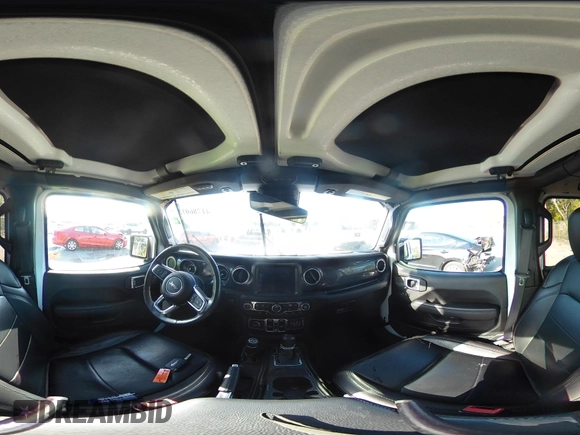 2020 Jeep Wrangler Unlimited Sahara High Altitude with VIN 1C4HJXEG7LW259911, listed as a IAAI auction lot 41786013 with 47,936 mi miles and . Bid and sale history available at DreamBid. Image 18.