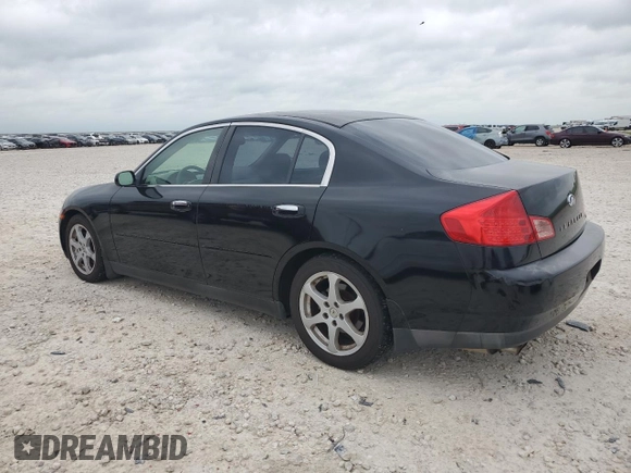 2004 Infiniti G35 w/Leather with VIN JNKCV51E04M610466, listed as a Copart auction lot 54974155 with 160,364 mi miles and Clean Title. Bid and sale history available at DreamBid. Image 2.
