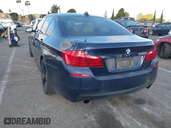 2014 BMW 5 Series 535i with VIN WBA5B1C55ED475332, listed as a IAAI auction lot 41701300 with 139,775 mi miles and . Bid and sale history available at DreamBid. Image 3.