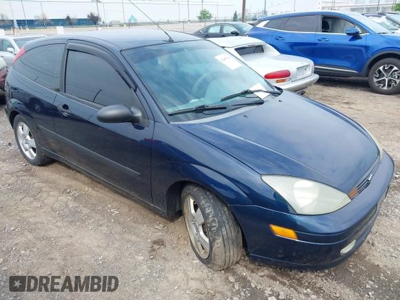 2003 Ford Focus ZX3 with VIN 3FAFP31313R104703, listed as a IAAI auction lot 42487996 with 91,526 mi miles and . Bid and sale history available at DreamBid. Image 1.