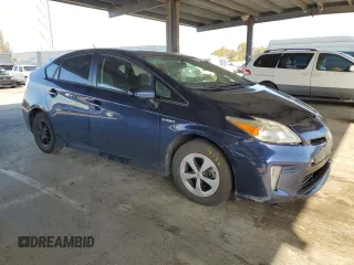 2013 Toyota Prius One with VIN JTDKN3DUXD1725534, listed as a Copart auction lot 51963425 with 188,447 mi miles and Salvage Title. Bid and sale history available at DreamBid. Image 4.