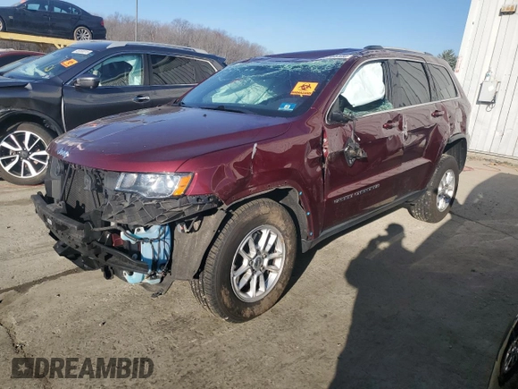 2020 Jeep Grand Cherokee Laredo E with VIN 1C4RJFAG2LC375412, listed as a Copart auction lot 48704495 with Not provided miles and Salvage title. Bid and sale history available at DreamBid. Image 1.