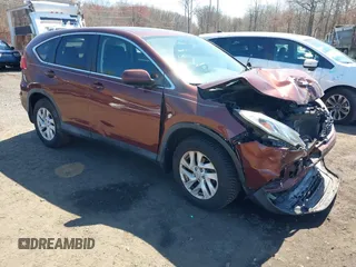2015 Honda CR-V EX with VIN 2HKRM4H51FH700107, listed as a IAAI auction lot 41997498 with 65,483 mi miles and . Bid and sale history available at carsss.com. Image 1.