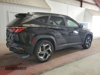 2023 Hyundai Tucson SEL z VIN 5NMJFCAE5PH167575, wystawiony jako Copart lot #58772945 z przebiegiem 16 733 mil mil oraz Szkoda całkowita • Salvage title. Historia ofert i sprzedaży dostępna na DreamBid. Obrazek 3.