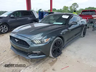 2016 Ford Mustang EcoBoost with VIN 1FA6P8TH2G5218580, listed as a IAAI auction lot 42044827 with 76,173 mi miles and . Bid and sale history available at carsss.com. Image 2.