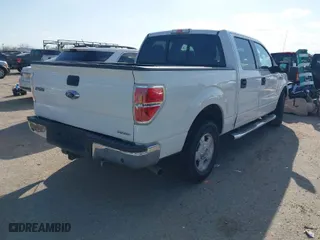 2013 Ford F-150 XL with VIN 1FTFW1CF2DKE62990, listed as a IAAI auction lot 41767912 with 257,503 mi miles. Bid and sale history available at carsss.com. Image 4.