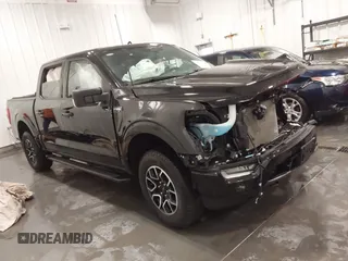 2023 Ford F-150 XL with VIN 1FTEW1EP1PKG06986, listed as a IAAI auction lot 41710895 with 9,175 mi miles. Bid and sale history available at carsss.com. Image 1.
