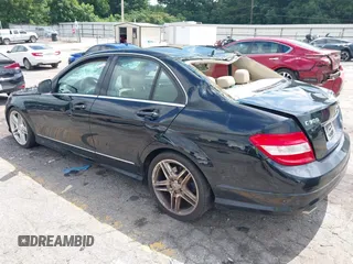 2009 Mercedes-Benz C 300 Sport with VIN WDDGF54X69R054886, listed as a IAAI auction lot 42541090 with 189,020 mi miles and . Bid and sale history available at DreamBid. Image 3.