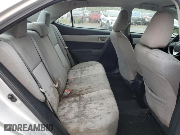2014 Toyota Corolla L with VIN 2T1BURHEXEC161776, listed as a Copart auction lot 61226005 with 205,169 mi miles and Salvage title. Bid and sale history available at DreamBid. Image 10.