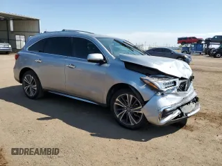 2020 Acura MDX Technology with VIN 5J8YD4H52LL000472, listed as a Copart auction lot 60347275 with 33,804 mi miles and Salvage title. Bid and sale history available at DreamBid. Image 4.