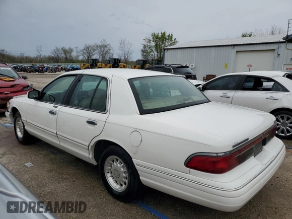 1997 Mercury Grand Marquis LS with VIN 2MELM75W4VX721307, listed as a Copart auction lot 51805575 with 137,354 mi miles and Salvage Title. Bid and sale history available at DreamBid. Image 2.