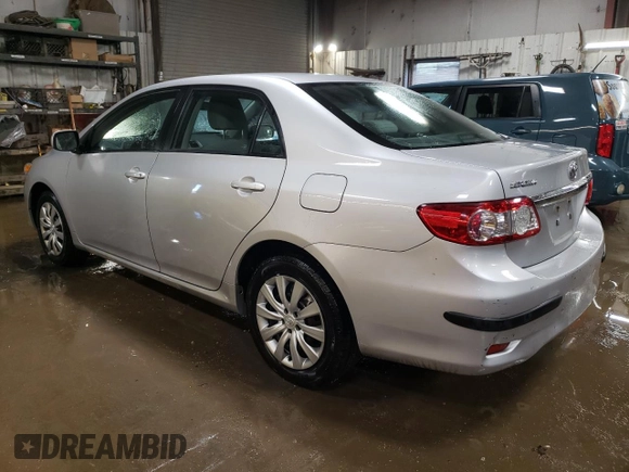 2012 Toyota Corolla L with VIN 2T1BU4EE8CC762642, listed as a Copart auction lot 46004845 with 80,633 mi miles and Salvage Title. Bid and sale history available at carsss.com. Image 2.