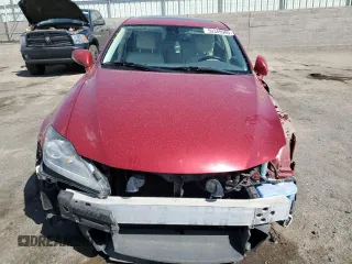 2013 Lexus IS 250 with VIN JTHCF5C20D5063323, listed as a Copart auction lot 50349985 with 92,610 mi miles and Salvage title. Bid and sale history available at DreamBid. Image 5.