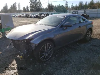 2017 Lexus RC 350 with VIN JTHSE5BCXH5007419, listed as a Copart auction lot 85610644 with 95,810 mi miles and Salvage title. Bid and sale history available at DreamBid. Image 1.