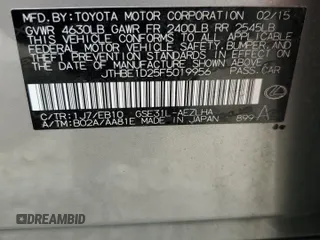 2015 Lexus IS 350 с VIN JTHBE1D25F5019956, выставлен на аукционе Copart как лот 54515915 с пробегом Не указан миль и Списание • Salvage title. История ставок и продаж доступна на DreamBid. Изображение 12.