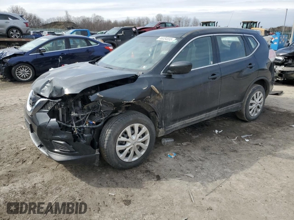 2016 Nissan Rogue S with VIN JN8AT2MV5GW151523, listed as a Copart auction lot 46334555 with 144,065 mi miles and Salvage Title. Bid and sale history available at carsss.com. Image 1.
