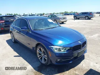 2017 BMW 3 Series 330i with VIN WBA8B9G36HNU54606, listed as a IAAI auction lot 42039176 with 77,007 mi miles and . Bid and sale history available at DreamBid. Image 6.