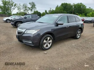 2014 Acura MDX with VIN 5FRYD4H21EB015439, listed as a Copart auction lot 62651585 with 129,877 mi miles and Clean title. Bid and sale history available at DreamBid. Image 1.