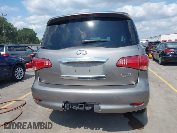 2012 Infiniti QX56 7-passenger z VIN JN8AZ2NF9C9517675, wystawiony jako IAAI lot #42138696 z przebiegiem 129 478 mil mil oraz . Historia ofert i sprzedaży dostępna na DreamBid. Obrazek 16.