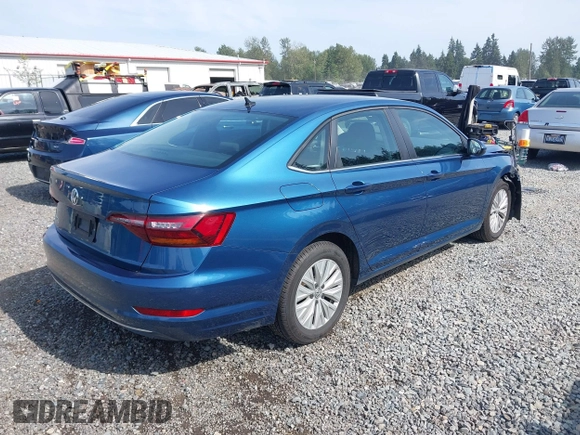 2019 Volkswagen Jetta S with VIN 3VWC57BU6KM148433, listed as a IAAI auction lot 42485665 with 54,984 mi miles and . Bid and sale history available at DreamBid. Image 4.