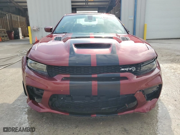 2022 Dodge Charger SRT Hellcat Widebody with VIN 2C3CDXL94NH102719, listed as a Copart auction lot 47627965 with 22,328 mi miles and Clean Title. Bid and sale history available at carsss.com. Image 5.