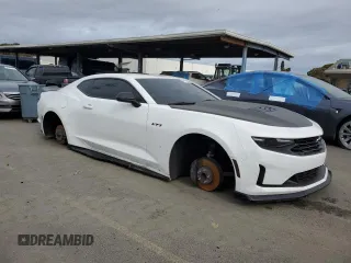 2020 Chevrolet Camaro 1SS with VIN 1G1FF1R77L0150294, listed as a Copart auction lot 43775785 with 30,255 mi miles and Salvage Title. Bid and sale history available at carsss.com. Image 4.