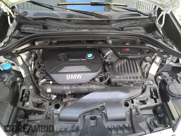 2016 BMW X1 xDrive28i with VIN WBXHT3C3XGP880243, listed as a Copart auction lot 48908425 with 56,100 mi miles and Salvage Title. Bid and sale history available at carsss.com. Image 7.