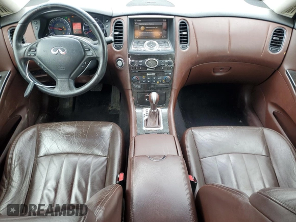 2008 Infiniti EX Journey with VIN JNKAJ09F48M361842, listed as a Copart auction lot 53808415 with 152,850 mi miles and Salvage title. Bid and sale history available at DreamBid. Image 8.