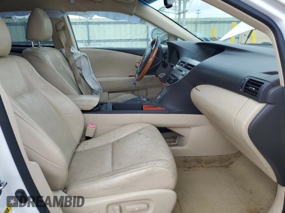 2011 Lexus RX 450h with VIN JTJBC1BA3B2037513, listed as a Copart auction lot 62951555 with Not provided miles and Clean title. Bid and sale history available at DreamBid. Image 7.