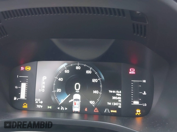 2019 Volvo XC60 Momentum with VIN LYV102DK8KB191507, listed as a IAAI auction lot 41977464 with 38,548 mi miles and . Bid and sale history available at DreamBid. Image 7.