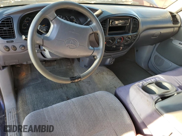 2000 Toyota Tundra SR5 with VIN 5TBRT3416YS010746, listed as a Copart auction lot 41377025 with 252,142 mi miles and Salvage Title. Bid and sale history available at DreamBid. Image 8.