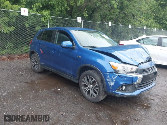 2016 Mitsubishi Outlander ES with VIN JA4AR3AW4GZ051872, listed as a IAAI auction lot 42318262 with 108,418 mi miles and . Bid and sale history available at DreamBid. Image 1.