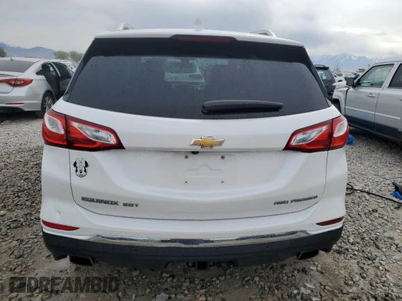 2019 Chevrolet Equinox Premier z VIN 2GNAXYEX1K6127815, wystawiony jako Copart lot #54345195 z przebiegiem 79 951 mil mil oraz Szkoda całkowita • Salvage title. Historia ofert i sprzedaży dostępna na DreamBid. Obrazek 6.