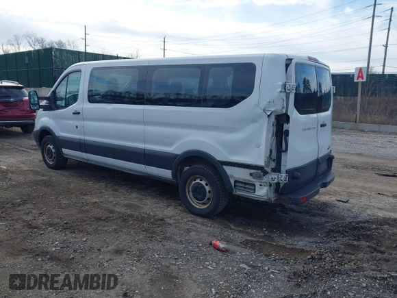 2017 Ford Transit XL with VIN 1FBZX2YM9HKA97242, listed as a IAAI auction lot 41821833 with 204,517 mi miles and . Bid and sale history available at DreamBid. Image 3.