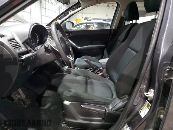 2015 Mazda CX-5 Sport with VIN JM3KE4BY0F0513835, listed as a Copart auction lot 43627295 with 131,258 mi miles and Salvage Title. Bid and sale history available at carsss.com. Image 7.