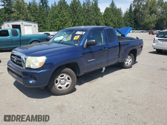 2006 Toyota Tacoma with VIN 5TETX22N76Z238630, listed as a Copart auction lot 60739445 with 214,164 mi miles and Salvage title. Bid and sale history available at DreamBid. Image 1.
