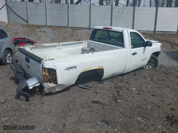 2011 Chevrolet Silverado 1500 Work Truck with VIN 1GCNKPEA4BZ111224, listed as a IAAI auction lot 41988506 with 1 mi miles. Bid and sale history available at carsss.com. Image 4.