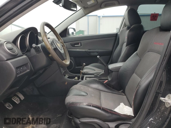 2007 Mazda 3 Mazdaspeed3 Sport z VIN JM1BK34L771748449, wystawiony jako Copart lot #54368285 z przebiegiem Nie podano mil oraz Czysty tytuł • Clean title. Historia ofert i sprzedaży dostępna na DreamBid. Obrazek 7.