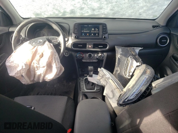 2019 Hyundai Kona SEL with VIN KM8K2CAA5KU307070, listed as a Copart auction lot 48346955 with 75,049 mi miles and Salvage Title. Bid and sale history available at DreamBid. Image 8.