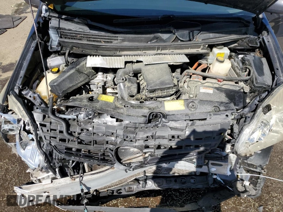 2013 Toyota Prius One with VIN JTDKN3DU6D1630436, listed as a Copart auction lot 49462005 with 219,851 mi miles and Salvage Title. Bid and sale history available at carsss.com. Image 11.