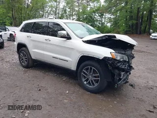 2018 Jeep Grand Cherokee Limited z VIN 1C4RJEBG1JC288705, wystawiony jako IAAI lot #42254117 z przebiegiem 117 479 mil mil oraz . Historia ofert i sprzedaży dostępna na DreamBid. Obrazek 1.