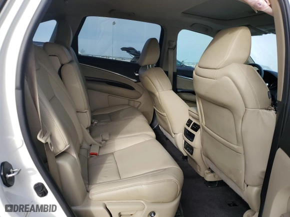 2017 Acura MDX w/Technology Pkg with VIN 5FRYD4H51HB029968, listed as a Copart auction lot 45449375 with 101,037 mi miles and Clean Title. Bid and sale history available at carsss.com. Image 11.