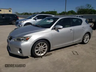 2011 Lexus CT 200h with VIN JTHKD5BH9B2019620, listed as a Copart auction lot 52398375 with 165,411 mi miles and Clean Title. Bid and sale history available at carsss.com. Image 1.