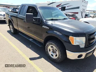 2013 Ford F-150 XL with VIN 1FTFX1EF4DKF11701, listed as a IAAI auction lot 42743496 with 118,954 mi miles and . Bid and sale history available at DreamBid. Image 1.
