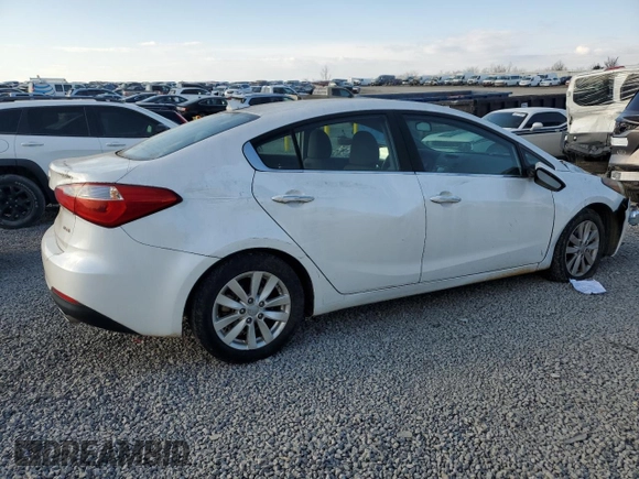 2014 Kia Forte EX with VIN KNAFX4A82E5104921, listed as a Copart auction lot 47372735 with 40,900 mi miles and Salvage Title. Bid and sale history available at carsss.com. Image 3.