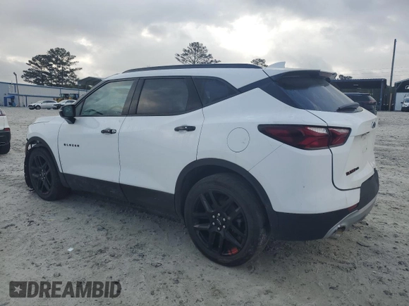 2021 Chevrolet Blazer LT with VIN 3GNKBJRS2MS534264, listed as a Copart auction lot 51763115 with 62,030 mi miles and Clean title. Bid and sale history available at DreamBid. Image 2.