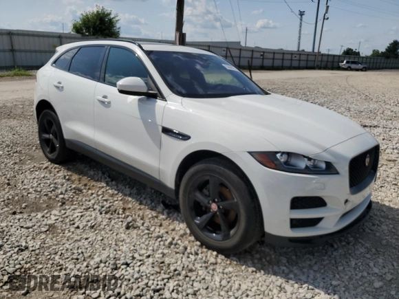2018 Jaguar F-Pace 20d Premium with VIN SADCJ2FN2JA262398, listed as a Copart auction lot 63638575 with 106,698 mi miles and Clean title. Bid and sale history available at DreamBid. Image 4.
