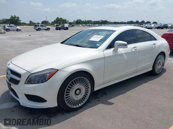 2017 Mercedes-Benz CLS 550 with VIN WDDLJ7DB5HA202567, listed as a IAAI auction lot 42130166 with 82,224 mi miles and . Bid and sale history available at DreamBid. Image 2.